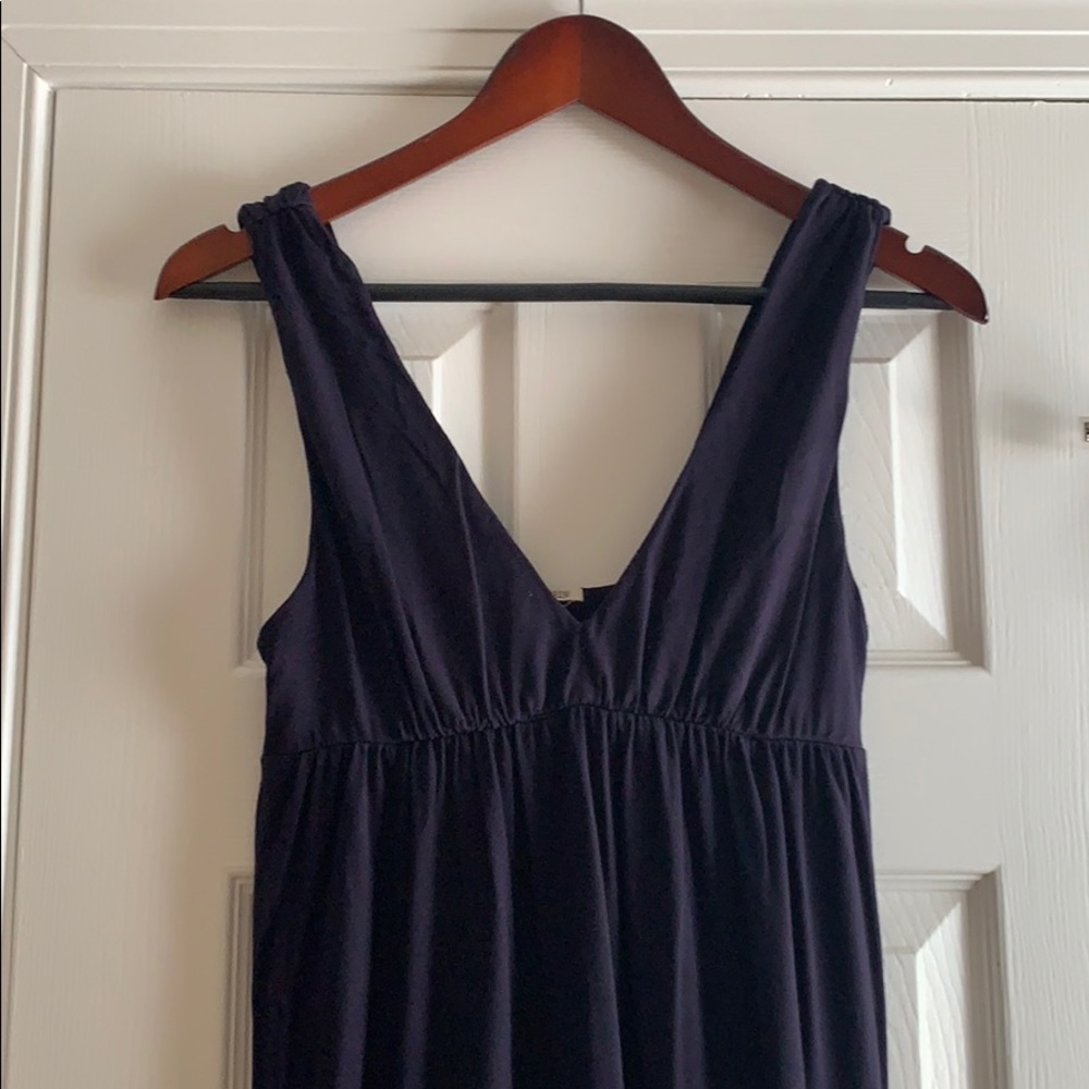 J Crew Navy Blue Maxi